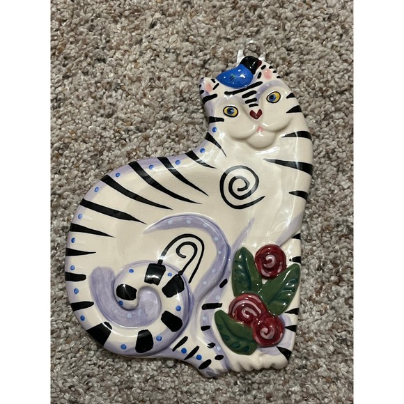 Vintage Dana Simson Spoonrest Cat Spoon ReEst - Picture 4 of 4